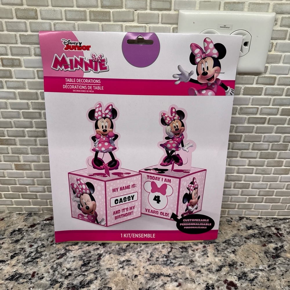 🎀 Disney Junior Minnie Mouse Table Decorations